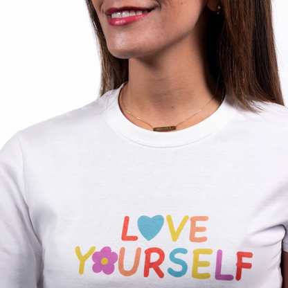 T-Shirt Konstantina “Love Yourself” | Official Creator Merch 2026 Edition