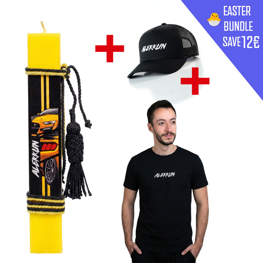 Alekkun Easter Style 👕 | Λαμπάδα + Tshirt + Καπέλο | SAVE €12
