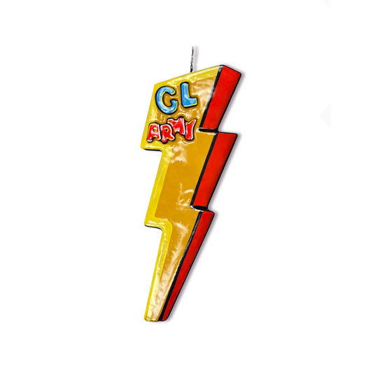 Συλλεκτική Χειροποίητη Λαμπάδα GL Army: Κεραυνός! ⚡🔥