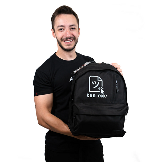 Σχολική Τσάντα Alekkun Black Edition | Official Creator Merch 2026